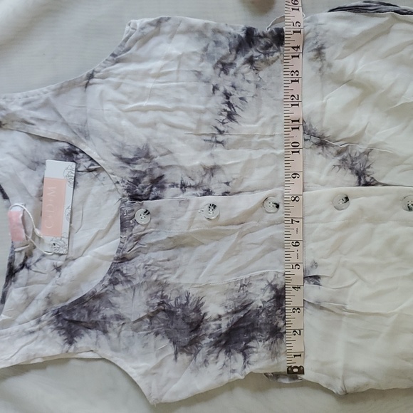 C+D+M Collection New with tag 100 % Rayon Summer Women's Jumpsuit - Picture 12 of 14